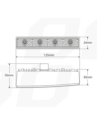 Amio – Φώτα Ημέρας DRL LED 12/24V 800Lm για Ισχυρή Ορατότητα & Ασφάλεια σε Αυτοκίνητο & Φορτηγό – Σετ 2 Τεμ. (01528/AM)