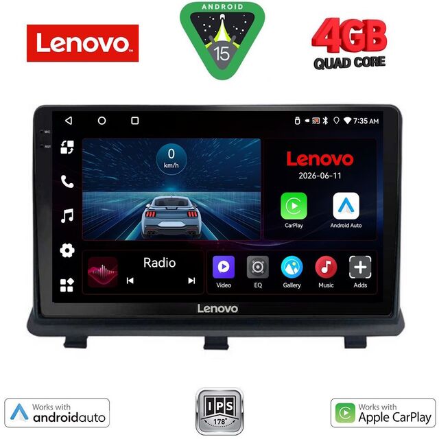 LENOVO LVE 8480_CPAA (9inc) MULTIMEDIA TABLET for OPEL ANTARA mod. 2006-2016