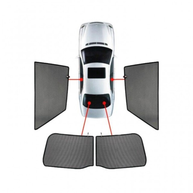 CarShades - ΚΟΥΡΤΙΝΑΚΙΑ  CAR SHADES ΓΙΑ FORD RANGER 4D 2023+ - 4 ΤΕΜ. (PVC.FOR-RANG-4-E)