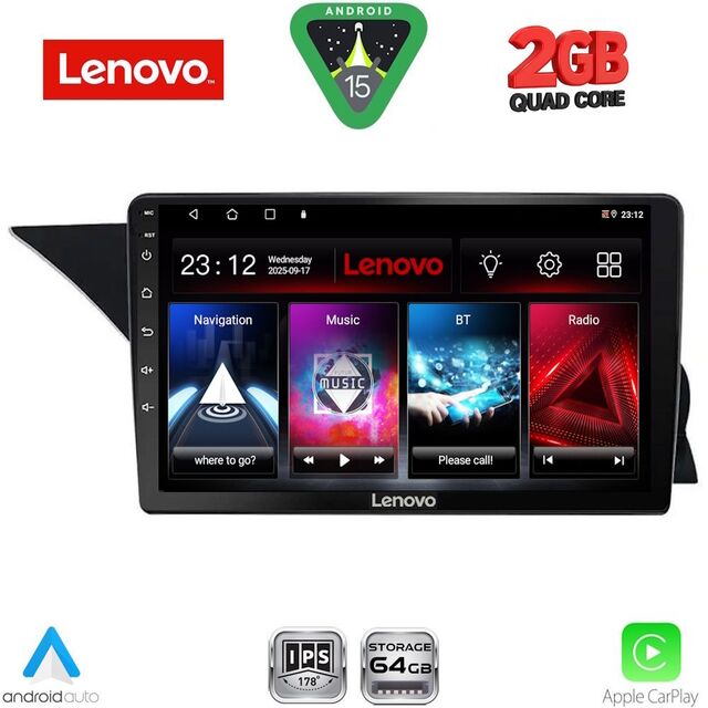 LENOVO LVD 2411_CPA (NTG 4.0) (9inc) MULTIMEDIA TABLET for MERCEDES GLK (X204) mod. 2008-2012