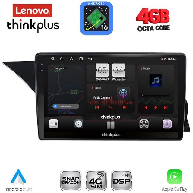 LENOVO LTG 7412_CPA (NTG 4.5) (9inc) MULTIMEDIA TABLET for MERCEDES GLK (X204) mod. 2013-2017