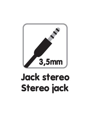 ΚΑΛΩΔΙΟ ΗΧΟΥ ΓΙΑ ΘΥΡΑ AUX 100cm STEREO JACK ESSENTIALS LINE (JACK ΣΕ JACK 3,5 mm)