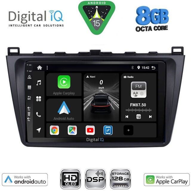 DIGITAL IQ BXF 7377_CPAA (9inc) MULTIMEDIA TABLET for MAZDA 6 mod. 2008-2012