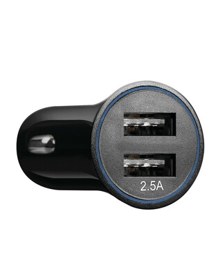 ΑΝΤΑΠΤΟΡΑΣ ΑΝΑΠΤΗΡΑ ΜΕ 2 USB 12/24V 2500 mA LED PLUG-IN 2 (Φ 25mm / ΜΗΚΟΣ 51mm)