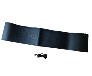 Κάλυμμα τιμονιού δερματίνη ραφτό 38cm - Nissan