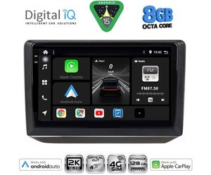 DIGITAL IQ BXK 20581_CPAA (10inc) MULTIMEDIA TABLET for SKODA FABIA mod. 2008-2014