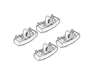 LAND ROVER DEFENDER 5D 12/19+  ΑΚΡΑ ΓΙΑ ΜΠΑΡΕΣ NORDRIVE