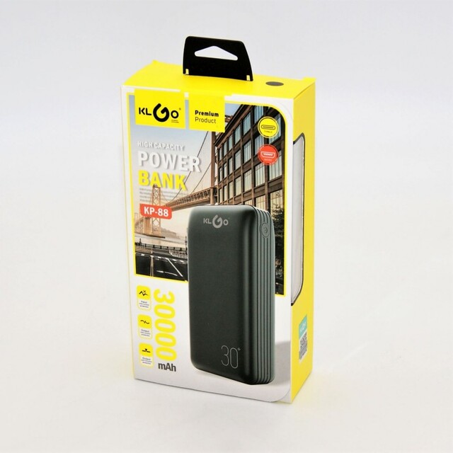 POWER BANK 30000mAh KLGO KP-88