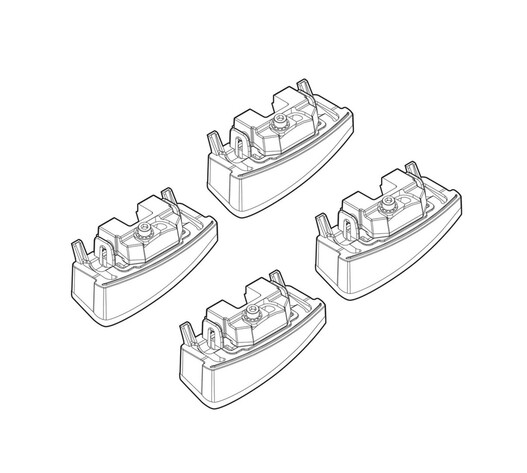 ΑΚΡΑ ΓΙΑ ΜΠΑΡΕΣ NORDRIVE ΓΙΑ FIAT PANDA 2/12+ KIT