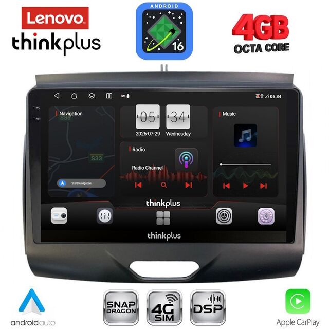 LENOVO LTG 7172B_CPA (9inc) MULTIMEDIA TABLET for FORD RANGER mod. 2015-2018