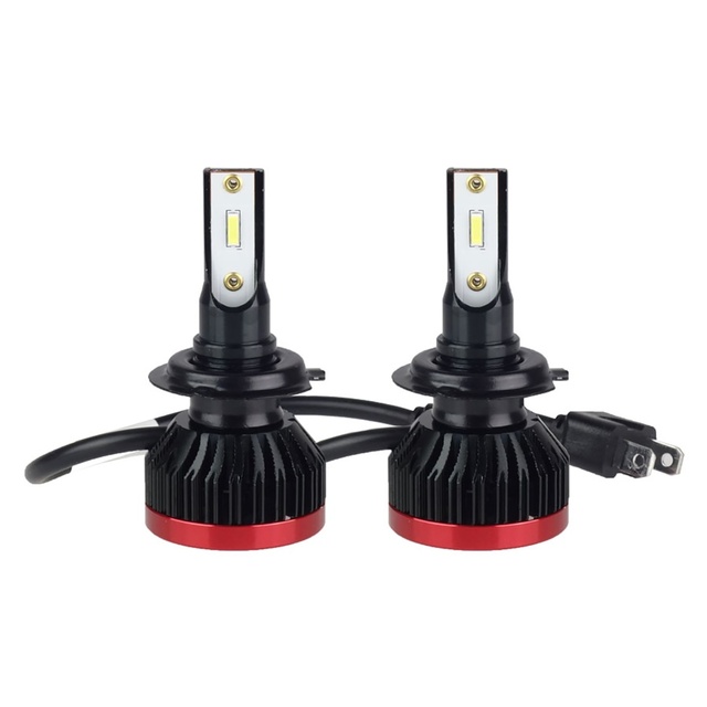 AMiO – LED H7 BF-Series 6.000K, απογειώστε τη νυχτερινή ορατότητα με ισχύ 50W και 3.100lm για κρυστάλλινο φωτισμό σε κάθε διαδρομή – 2 Τεμ. (02242/AM)