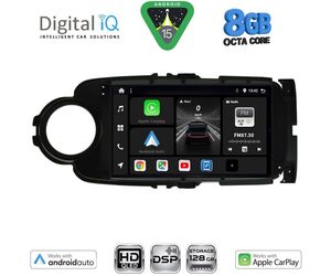 DIGITAL IQ BXF 18737BL_CPAA (9inc) MULTIMEDIA TABLET for TOYOTA YARIS mod. 2011-2015 (BLACK)