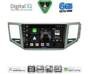 DIGITAL IQ BXF 17745_CPAA (SL) (10inc) MULTIMEDIA TABLET for VW GOLF SPORTSVAN mod. 2014-2021