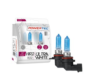 ΛΑΜΠΕΣ HIR2 9012 12V 55W POWERTEC ULTRA WHITE (up to 5.000k) mTECH - 2 Τεμ.