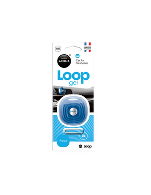 Amio - ΑΡΩΜΑΤΙΚΟ ΑΕΡΑΓΩΓΟΥ AROMA CAR LOOP AQUA - 1 ΤΕΜ. (A63114/AM)