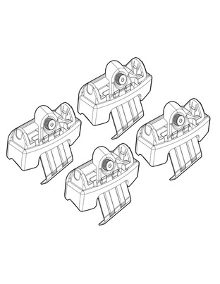 ΑΚΡΑ ΓΙΑ ΜΠΑΡΕΣ NORDRIVE ΓΙΑ NISSAN QASHQAI 02/14+ KIT