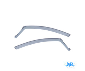 ΖΕΥΓΑΡΙ ΜΠΡΟΣΤΙΝΟΙ ΑΝΕΜΟΘΡΑΥΣΤΕΣ ΓΙΑ OPEL CORSA D 5D 2006-2014 / CORSA E 5D 2014-2019 ΑΠΟ ΕΥΚΑΜΠΤΟ ΧΥΤΟ ΑΚΡΥΛΙΚΟ ΓΥΑΛΙ  (CAST ACRYLIC GLASS) DGA - 2 ΤΕΜ.