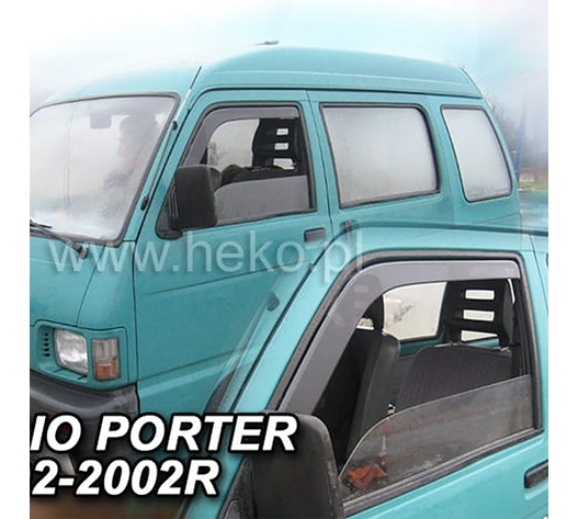 ΑΝΕΜΟΘΡΑΥΣΤΕΣ ΓΙΑ PIAGGIO PORTER 1992-2002 ΖΕΥΓΑΡΙ ΑΠΟ ΕΥΚΑΜΠΤΟ ΦΙΜΕ ΠΛΑΣΤΙΚΟ HEKO - 2 ΤΕΜ.