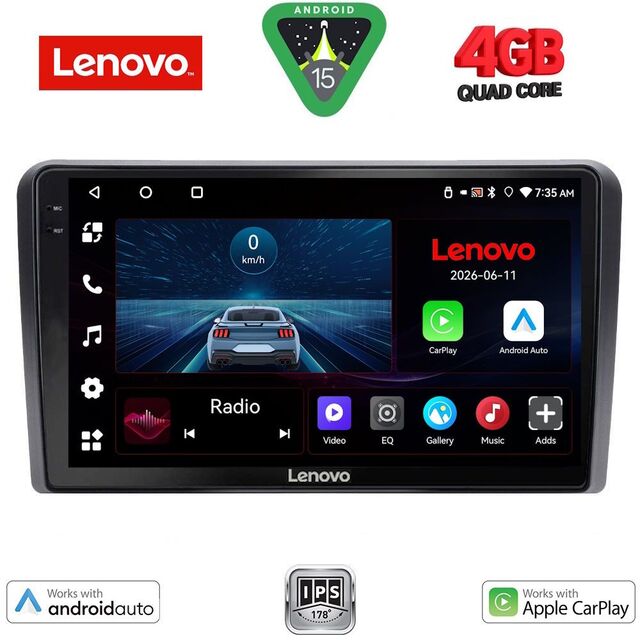 LENOVO LVE 8132_CPAA (10inc) MULTIMEDIA TABLET for FIAT 500L mod. 2012-2024