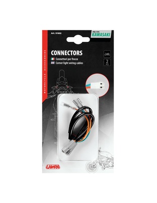 ΚΑΛΩΔΙΩΣΗ ΓΙΑ ΣΥΝΔΕΣΗ LED ΦΛΑΣ KAWASAKI 2ΤΕΜ.