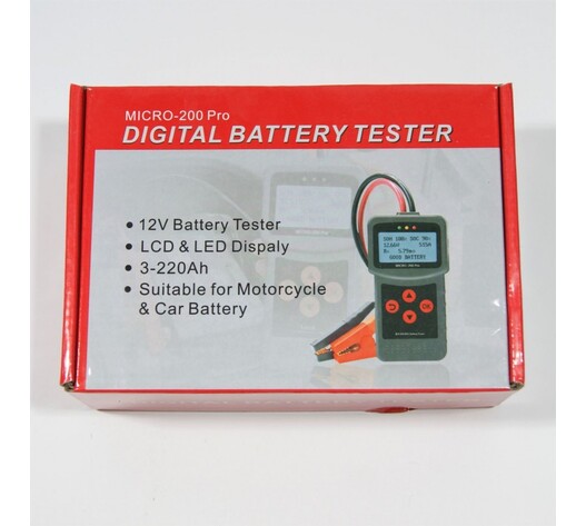 ΨΗΦΙΑΚΟΣ ΕΛΕΓΚΤΗΣ ΜΠΑΤΑΡΙΑΣ 12V MICRO-200Pro SY-1700