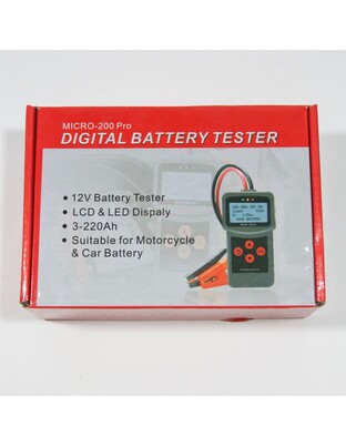 ΨΗΦΙΑΚΟΣ ΕΛΕΓΚΤΗΣ ΜΠΑΤΑΡΙΑΣ 12V MICRO-200Pro SY-1700