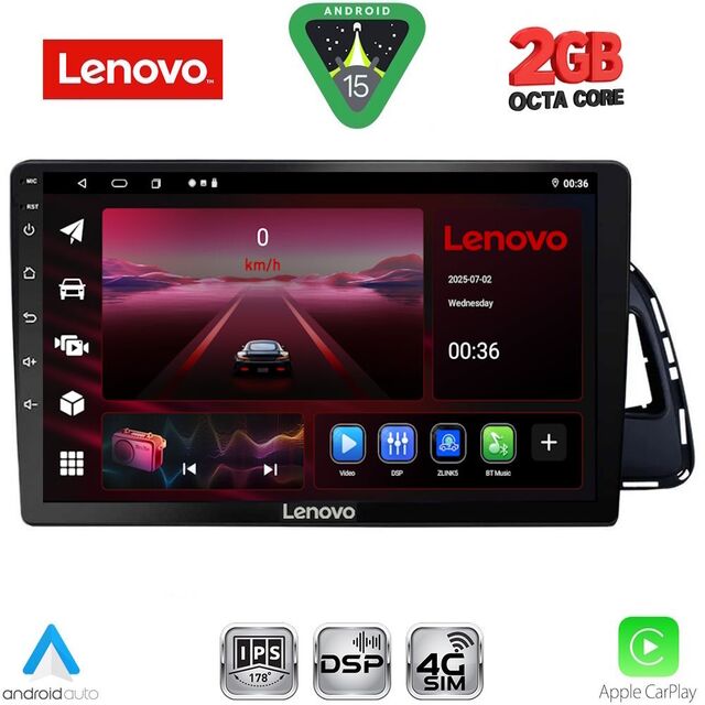 LENOVO LVF 5015_CPA (10inc) MULTIMEDIA TABLET for AUDI Q5 mod. 2010-2018