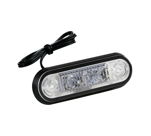 ΦΩΣ ΟΓΚΟΥ ΦΟΡΤΗΓΟΥ 24V 3 LED 80x22mm ΠΟΡΤΟΚΑΛΙ - 1 ΤΕΜ.