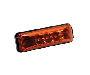 Φως Φορτηγού 24V 3LED Πορτοκαλί 103x35mm