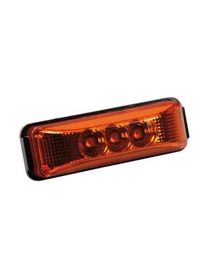 Φως Φορτηγού 24V 3LED Πορτοκαλί 103x35mm