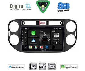 DIGITAL IQ BXF 7760BL_CPAA (9inc) MULTIMEDIA TABLET for VW TIGUAN mod. 2011-2016 (BLACK)