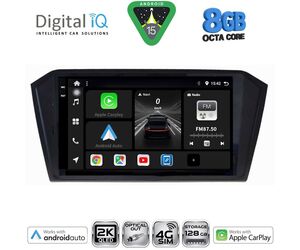 DIGITAL IQ BXK 20750_CPAA (10inc) MULTIMEDIA TABLET for VW PASSAT mod. 2016-2023