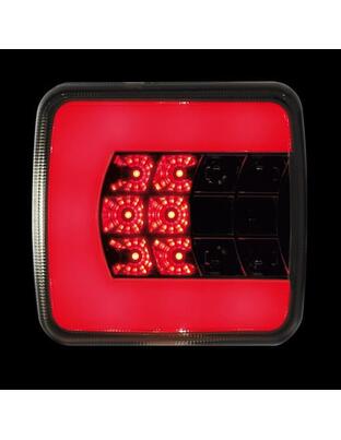 ΑΡΙΣΤΕΡΟ ΠΙΣΩ ΦΑΝΑΡΙ 12/24V C-LED LOOK (25 LED) - 1ΤΕΜ.