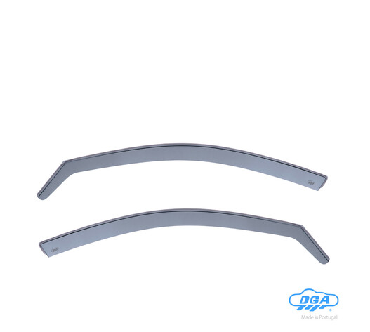ΖΕΥΓΑΡΙ ΜΠΡΟΣΤΙΝΟΙ ΑΝΕΜΟΘΡΑΥΣΤΕΣ ΓΙΑ VW PASSAT 4D/5D 1997-2005 / SKODA SUPERB 4D 2002-2008 ΑΠΟ ΕΥΚΑΜΠΤΟ ΧΥΤΟ ΑΚΡΥΛΙΚΟ ΓΥΑΛΙ  (CAST ACRYLIC GLASS) DGA - 2 ΤΕΜ.
