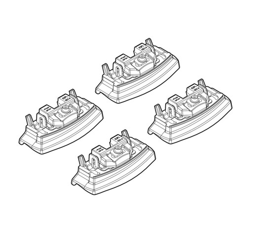 ΑΚΡΑ ΓΙΑ ΜΠΑΡΕΣ NORDRIVE ΓΙΑ KIA SOUL 01/14+ KIT