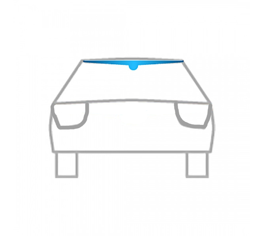 ΑΝΕΜΟΘΡΑΥΣΤΗΣ ΠΙΣΩ ΠΑΡΜΠΡΙΖ ΓΙΑ FIAT PANDA 5D 09/2003+