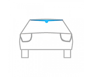 ΑΝΕΜΟΘΡΑΥΣΤΗΣ ΠΙΣΩ ΠΑΡΜΠΡΙΖ ΓΙΑ FIAT PANDA 5D 09/2003+