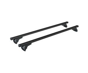ΜΠΑΡΕΣ ΟΡΟΦΗΣ HELIO BLACK (L) 127cm ΑΛΟΥΜΙΝΙΟΥ ΜΑΥΡΗ ΜΕ ΚΛΕΙΔΑΡΙΕΣ (FLUSH RAILING)  NORDRIVE - 2 TEM.