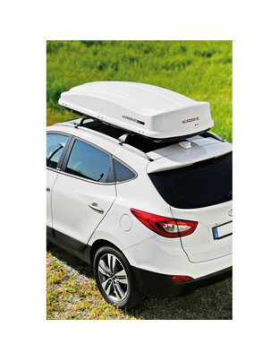 ΜΠΑΓΚΑΖΙΕΡΑ ΟΡΟΦΗΣ NORDRIVE BOX 530 LT ΛΕΥΚΗ ΜΕ ΓΥΑΛΙΣΤΕΡΗ ΥΦΗ - 1 ΤΕΜ.