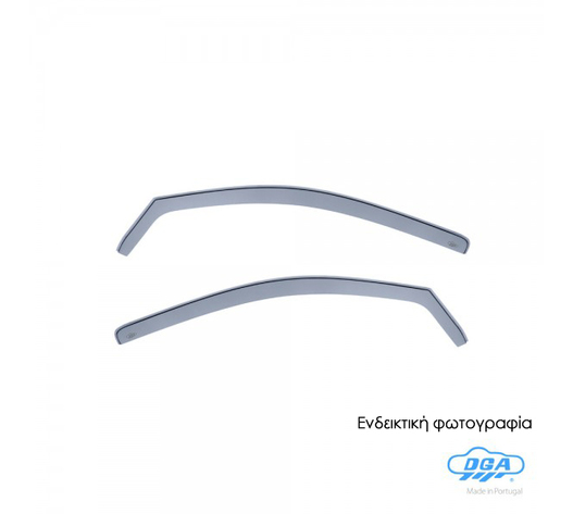 ΖΕΥΓΑΡΙ ΜΠΡΟΣΤΙΝΟΙ ΑΝΕΜΟΘΡΑΥΣΤΕΣ ΓΙΑ TOYOTA HILUX 2D 1989-1997 / VW TARO 2D 1989-1996 ΑΠΟ ΕΥΚΑΜΠΤΟ ΧΥΤΟ ΑΚΡΥΛΙΚΟ ΓΥΑΛΙ (CAST ACRYLIC GLASS) DGA - 2 ΤΕΜ.