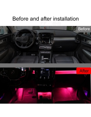 DIQ AMBIENT VOLVO XC40 (EX40) mod. 2018> (Digital iQ Ambient Light for VOLVO XC40 mod. 2018> with 11 Lights)