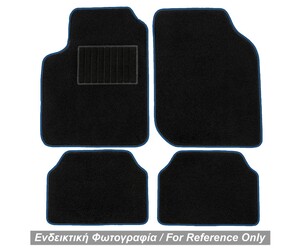 TYPE-B UNIVERSAL ΠΑΤΑΚΙΑ ΜΟΚΕΤΑ (ΜΑΥΡΟ ΜΕ ΜΠΛΕ ΡΕΛΙ) - 4 ΤΕΜ.