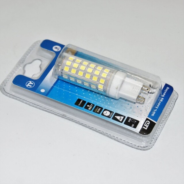 LED ΛΑΜΠΑ G9 9W 720Lm 6000K G9-9W-6K