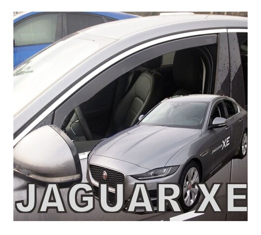 ΑΝΕΜΟΘΡΑΥΣΤΕΣ ΓΙΑ JAGUAR XE 4D 2015+ ΖΕΥΓΑΡΙ ΑΠΟ ΕΥΚΑΜΠΤΟ ΦΙΜΕ ΠΛΑΣΤΙΚΟ HEKO - 2 ΤΕΜ.