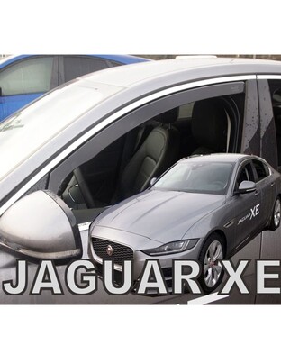 ΑΝΕΜΟΘΡΑΥΣΤΕΣ ΓΙΑ JAGUAR XE 4D 2015+ ΖΕΥΓΑΡΙ ΑΠΟ ΕΥΚΑΜΠΤΟ ΦΙΜΕ ΠΛΑΣΤΙΚΟ HEKO - 2 ΤΕΜ.