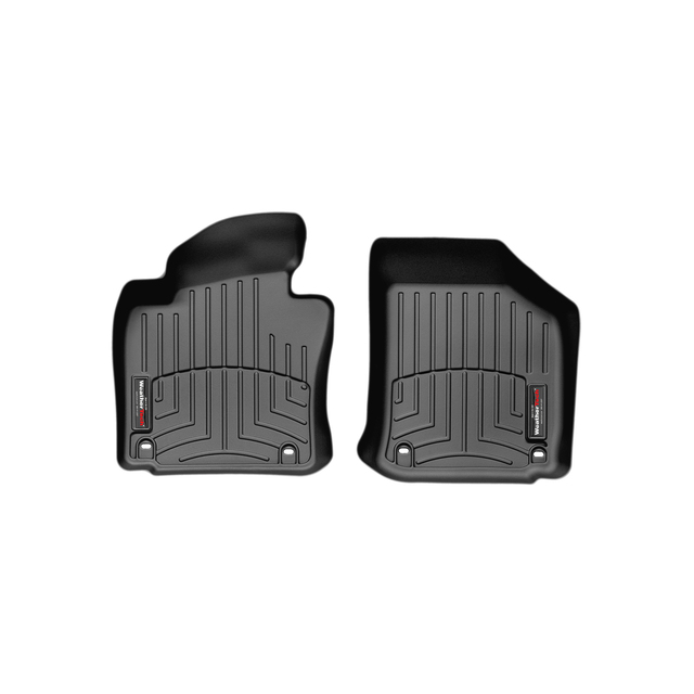 ΠΑΤΑΚΙΑ  ΓΙΑ VW GOLF VI 2008-2012  ΜΠΡΟΣΤΙΝΑ ΜΑΥΡΑ 2ΤΕΜ WEATHERTECH
