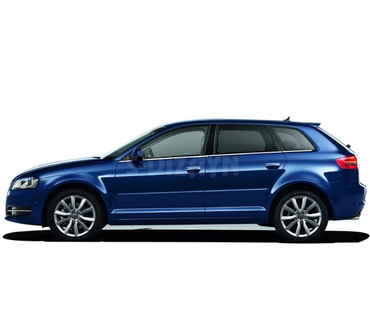 TRIM ΠΑΡΑΘΥΡΩΝ ΑΝΟΞΕΙΔΩΤΟ ΑΤΣΑΛΙ ΧΡΩΜΙΟ S-DIZAYN ΓΙΑ AUDI A3 8P 5D HB 04-12 - 6 TEM.