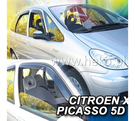 ΑΝΕΜΟΘΡΑΥΣΤΕΣ ΓΙΑ CHEVROLET AVEO 2 4D/5D 2011-2020 ΖΕΥΓΑΡΙ ΑΠΟ ΕΥΚΑΜΠΤΟ ΦΙΜΕ ΠΛΑΣΤΙΚΟ HEKO - 2 ΤΕΜ.