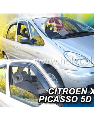 ΑΝΕΜΟΘΡΑΥΣΤΕΣ ΓΙΑ CHEVROLET AVEO 2 4D/5D 2011-2020 ΖΕΥΓΑΡΙ ΑΠΟ ΕΥΚΑΜΠΤΟ ΦΙΜΕ ΠΛΑΣΤΙΚΟ HEKO - 2 ΤΕΜ.