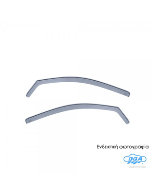 ΖΕΥΓΑΡΙ ΜΠΡΟΣΤΙΝΟΙ ΑΝΕΜΟΘΡΑΥΣΤΕΣ ΓΙΑ TOYOTA 4-RUNNER 4D 1990-1995 / HILUX DOUBLE CAB 5D 1989-1997 ΑΠΟ ΕΥΚΑΜΠΤΟ ΧΥΤΟ ΑΚΡΥΛΙΚΟ ΓΥΑΛΙ (CAST ACRYLIC GLASS) DGA - 2 ΤΕΜ.